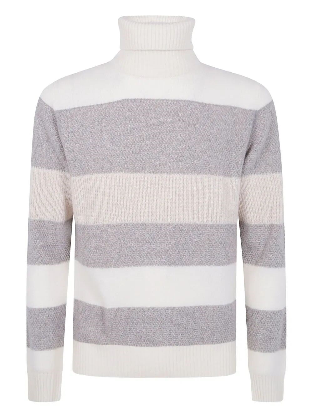 Lucques Turtle Neck Orizontal Stripes Sweater