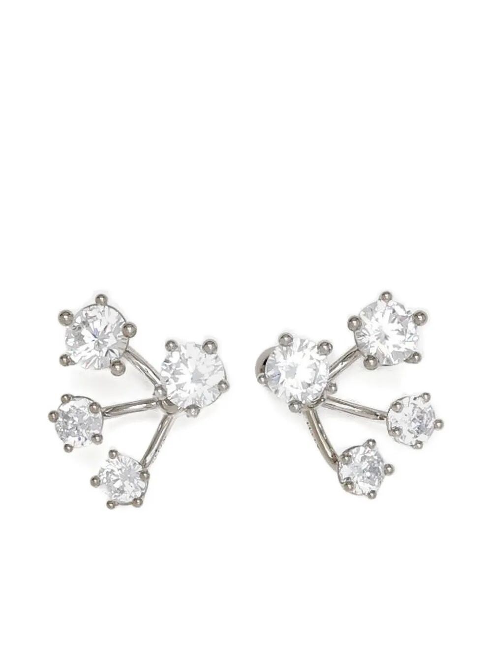Panconesi Constellation Cluster Earrings In Silver