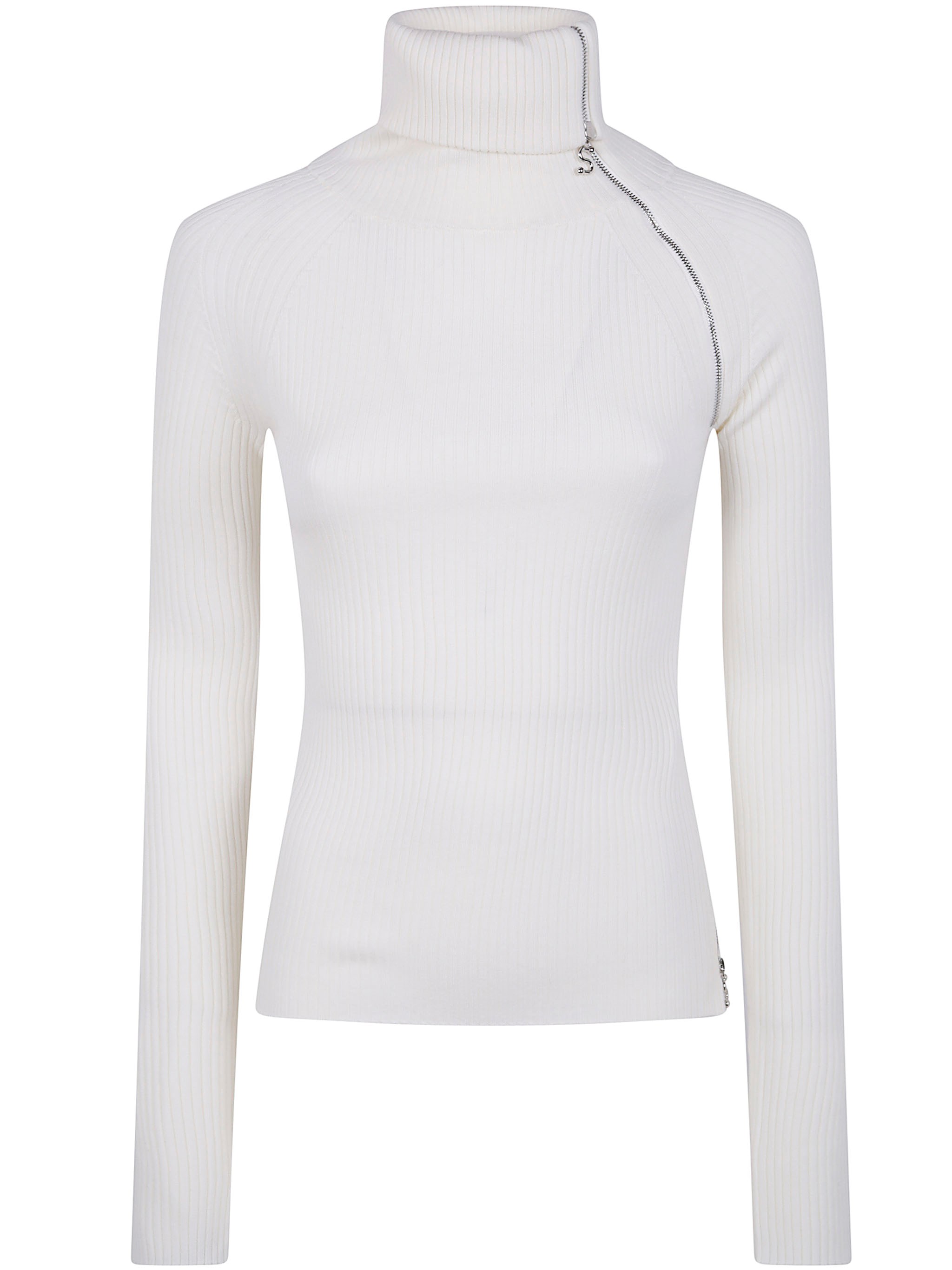 Ps By Paul Smith "pinna" Asymetrical Zip Sweater