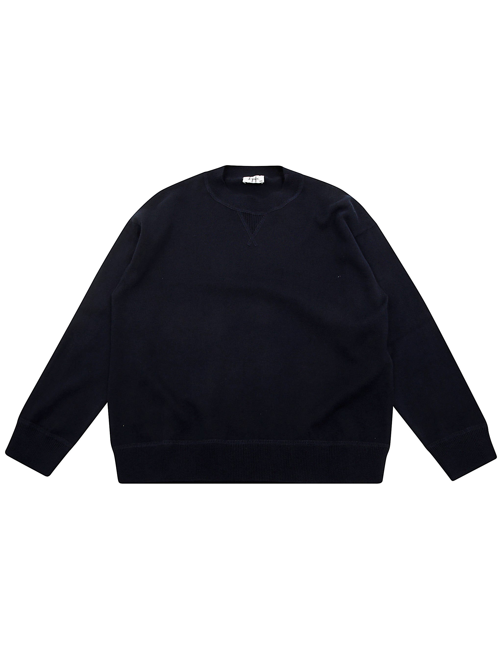 Il Gufo Sweater Tricot In Blue