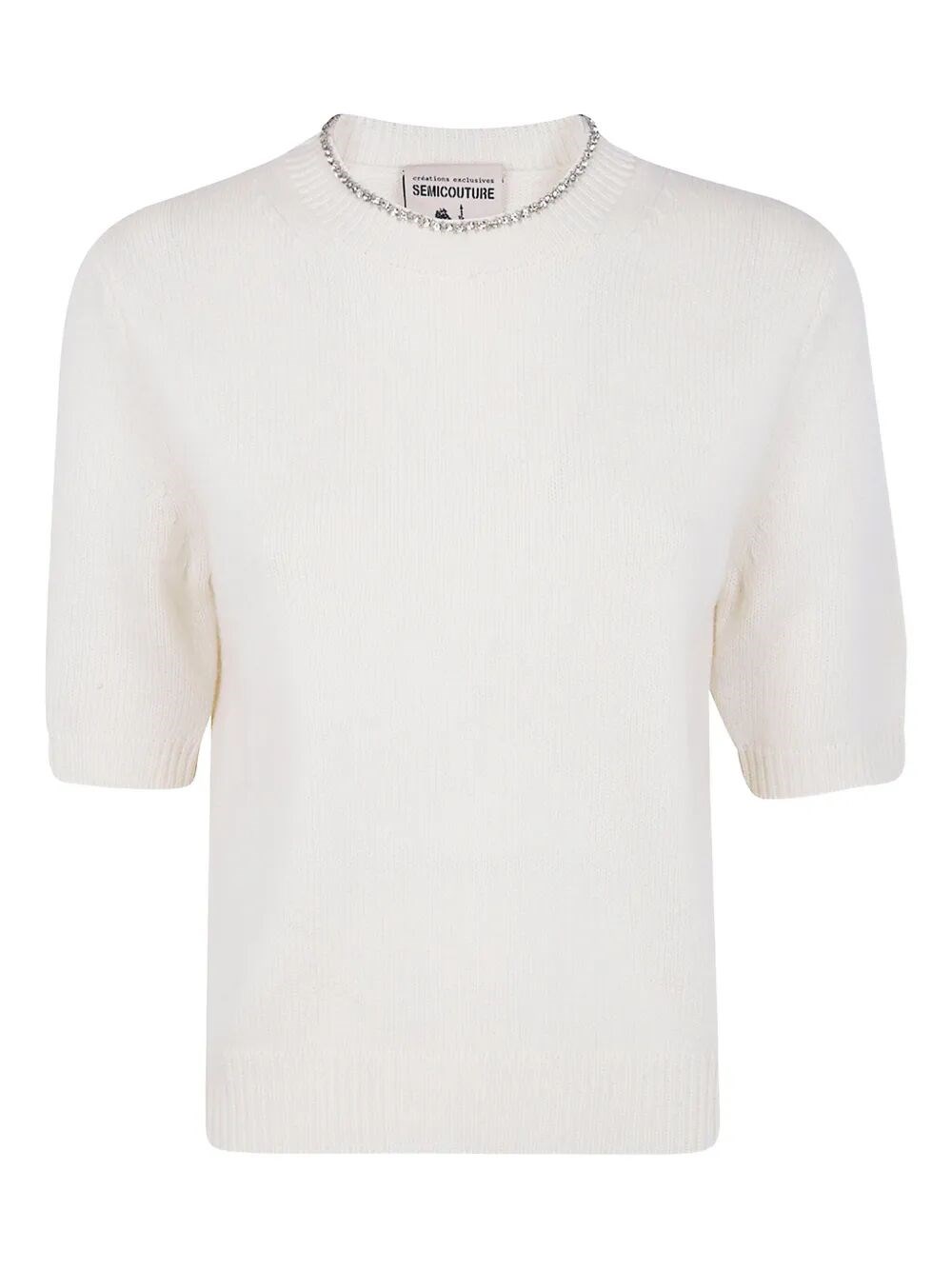 Sporty &amp; Rich 'leya' Sweater In Rose/white