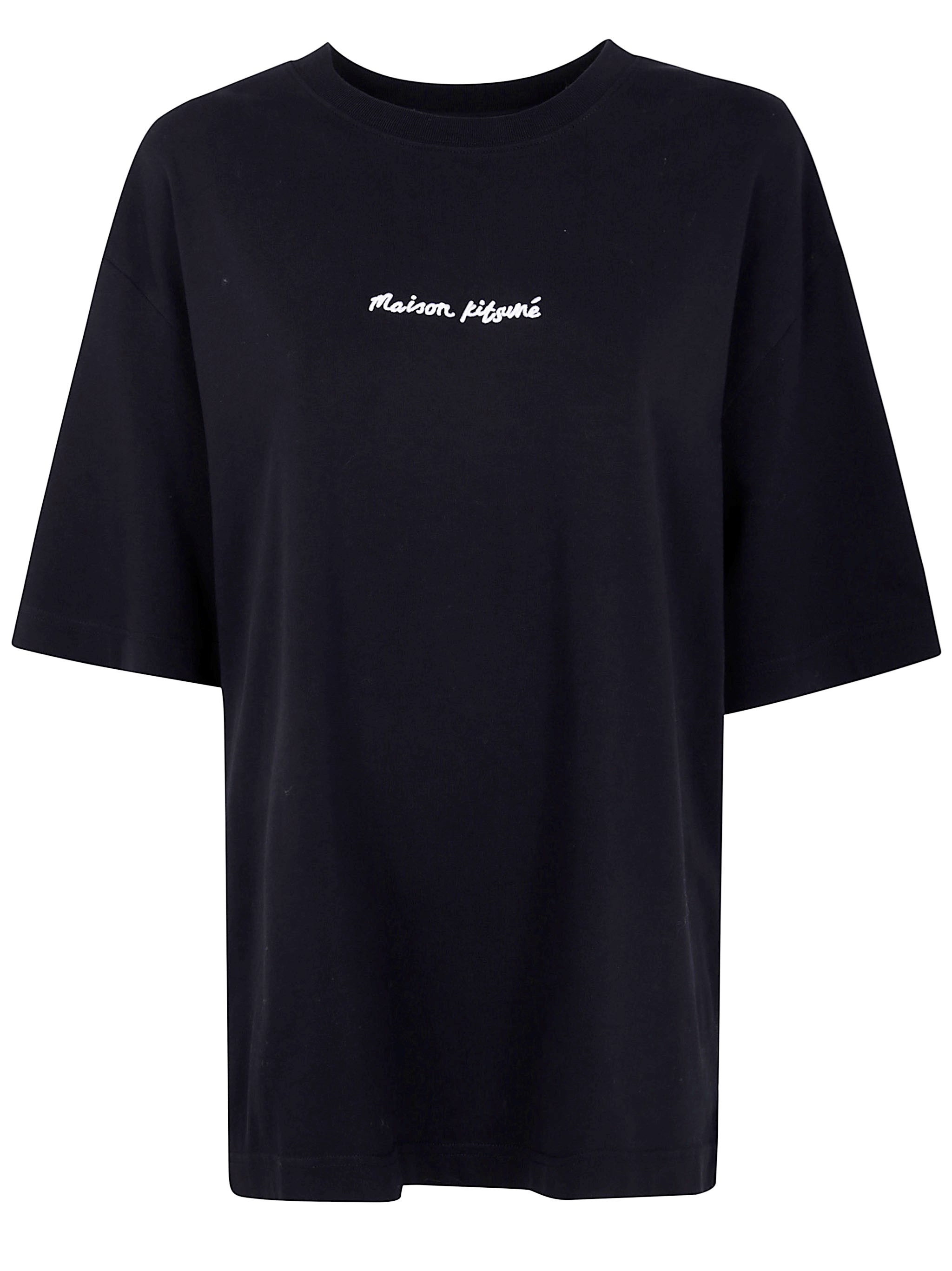 MAISON KITSUNE "Maison Kitsuné Line Handwriting" Oversize Tee-Shirt
