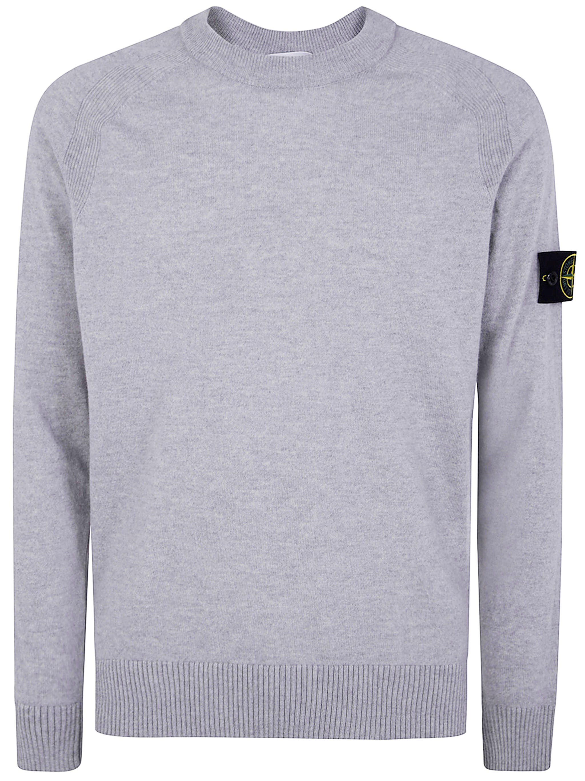 Maglia girocollo Stone Island in lana Geelong RWS