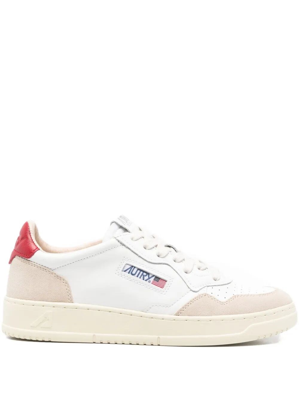 Autry Low Suede Sneakers Medalist In Multi