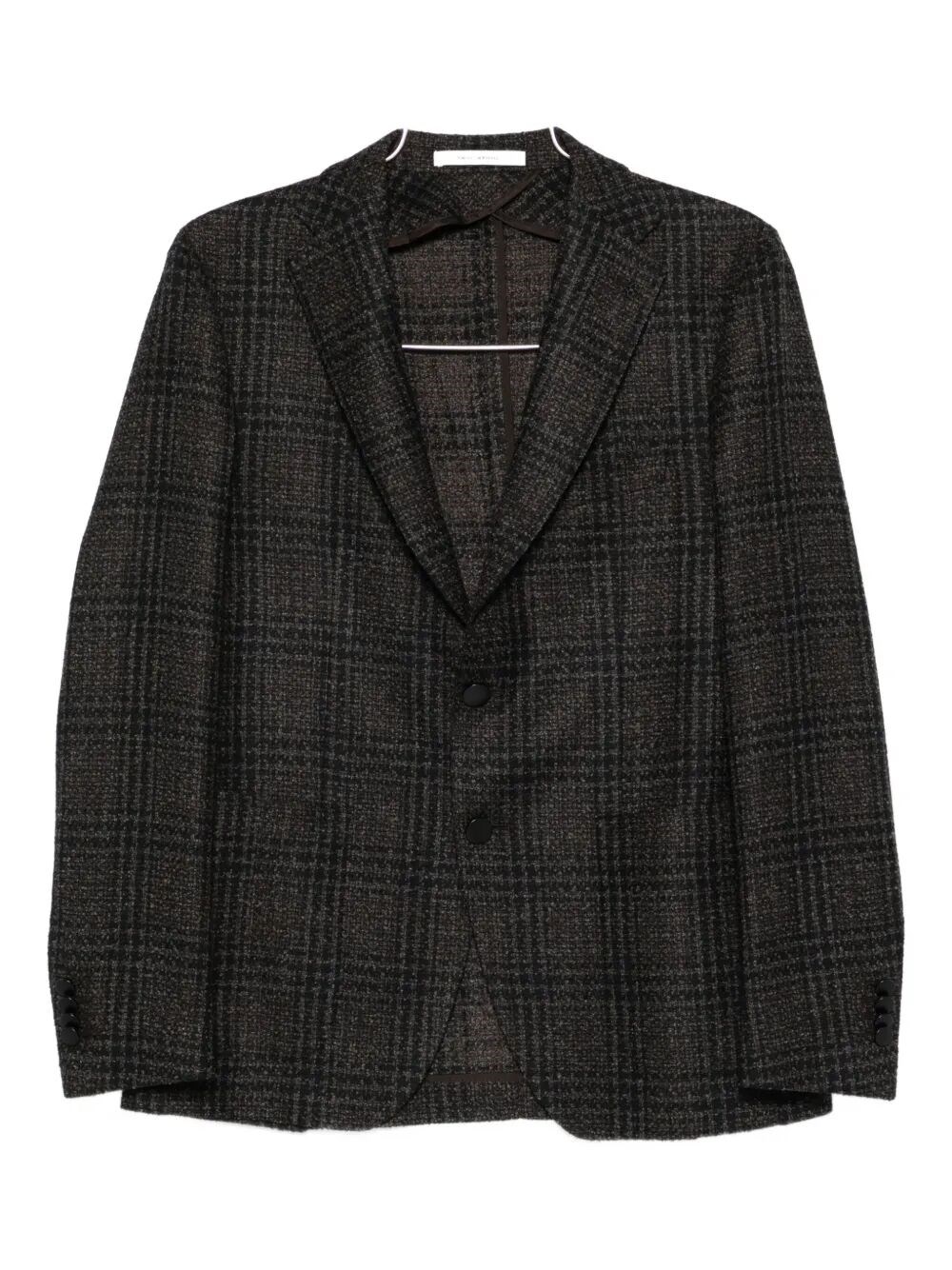 Tagliatore Check Patterned Single-breasted Blazer