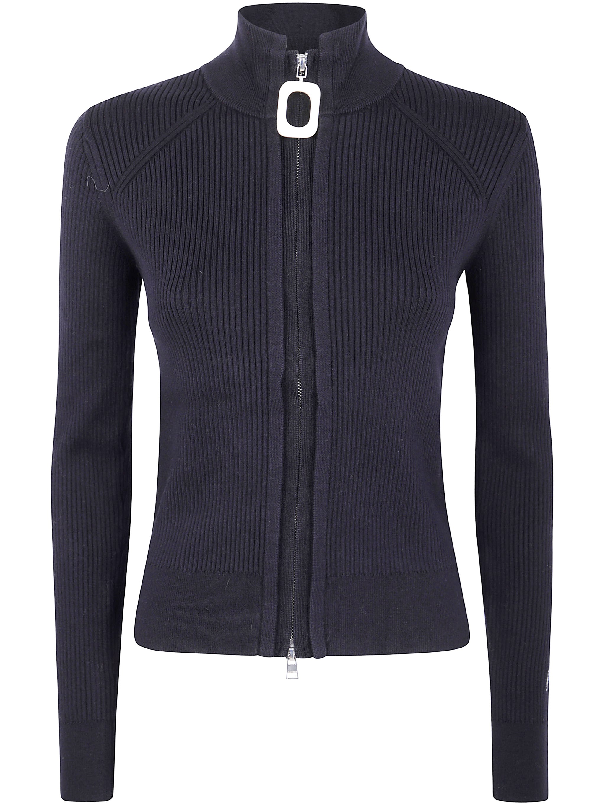 J. W.ANDERSON Fitted Zip Up Cardigan