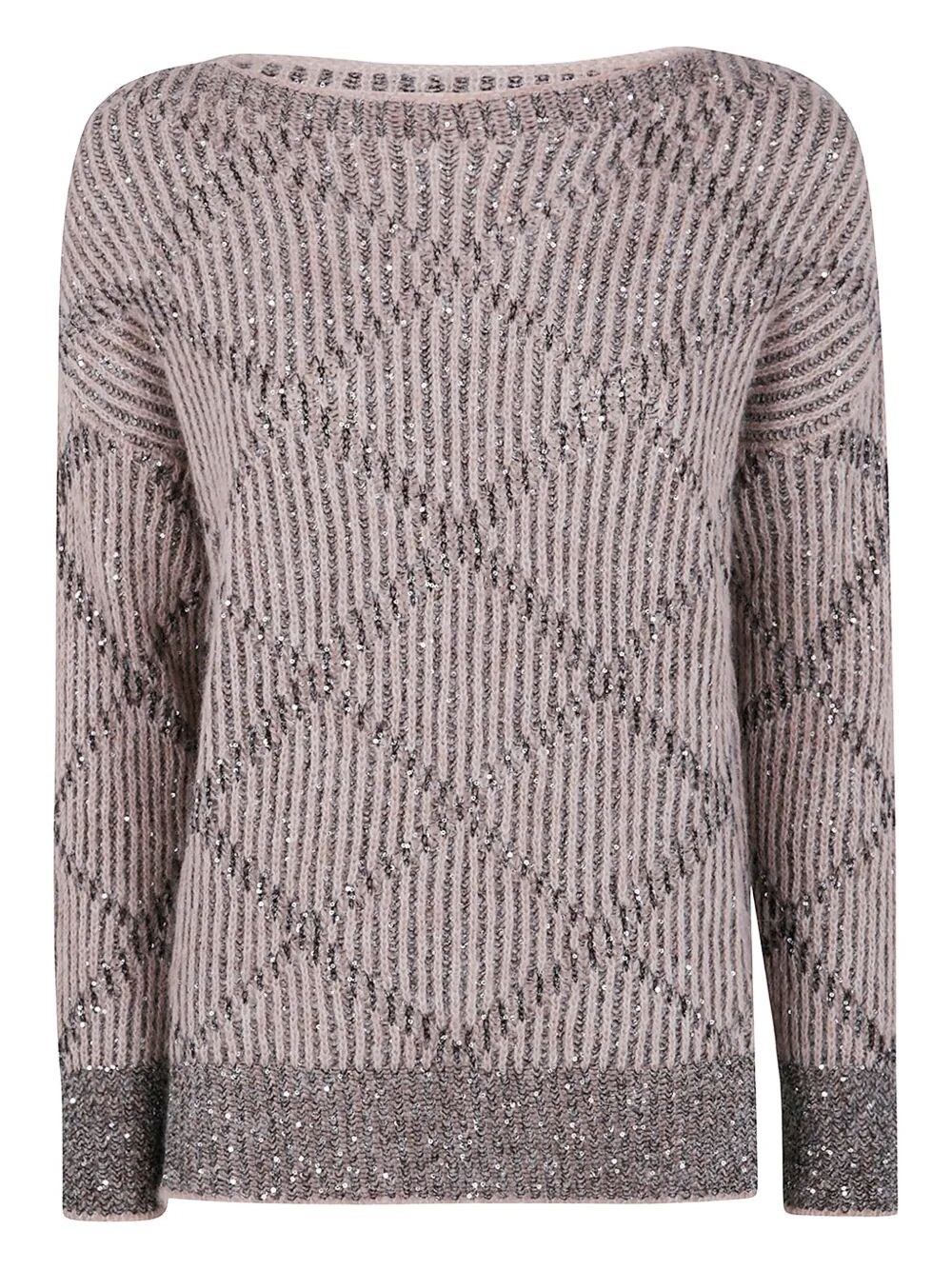Paul Smith Womens Knitted Pullover With Integral Neck