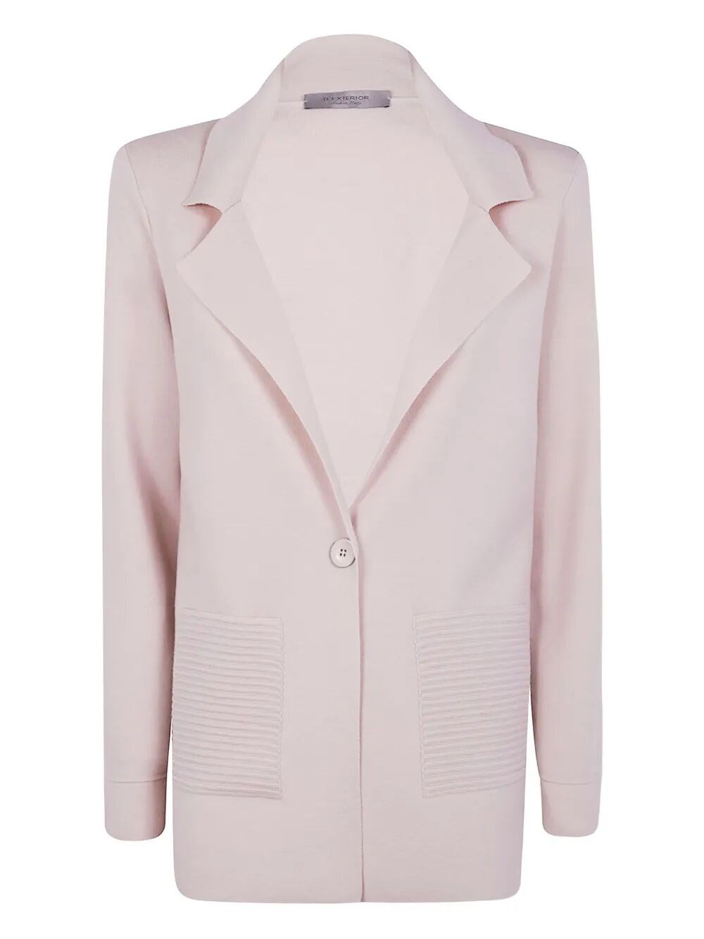 D Exterior D.exterior Merinos Comfort Singlebreasted Jacket In Pink