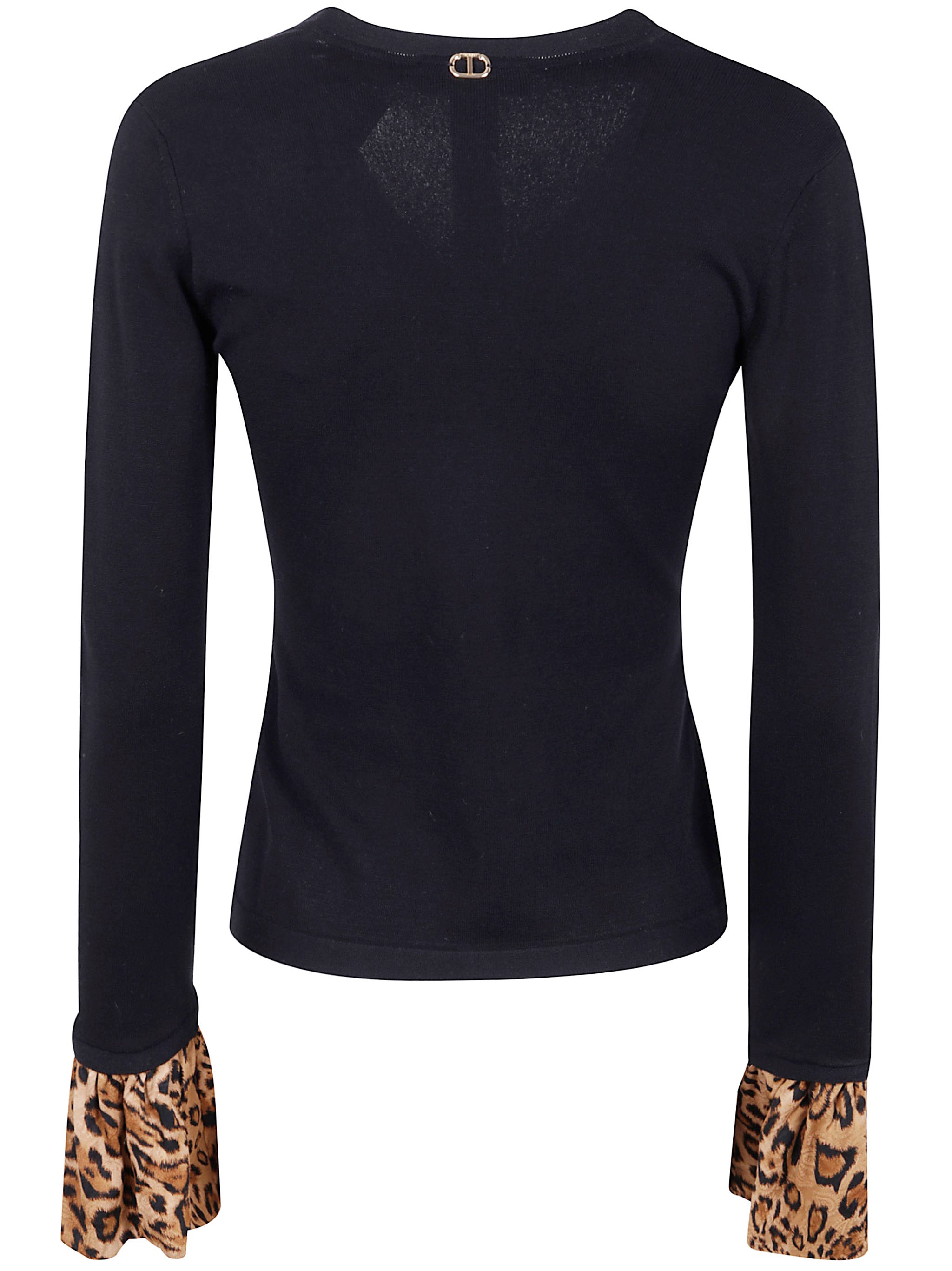 Maison Margiela V Neck With Animalier Print