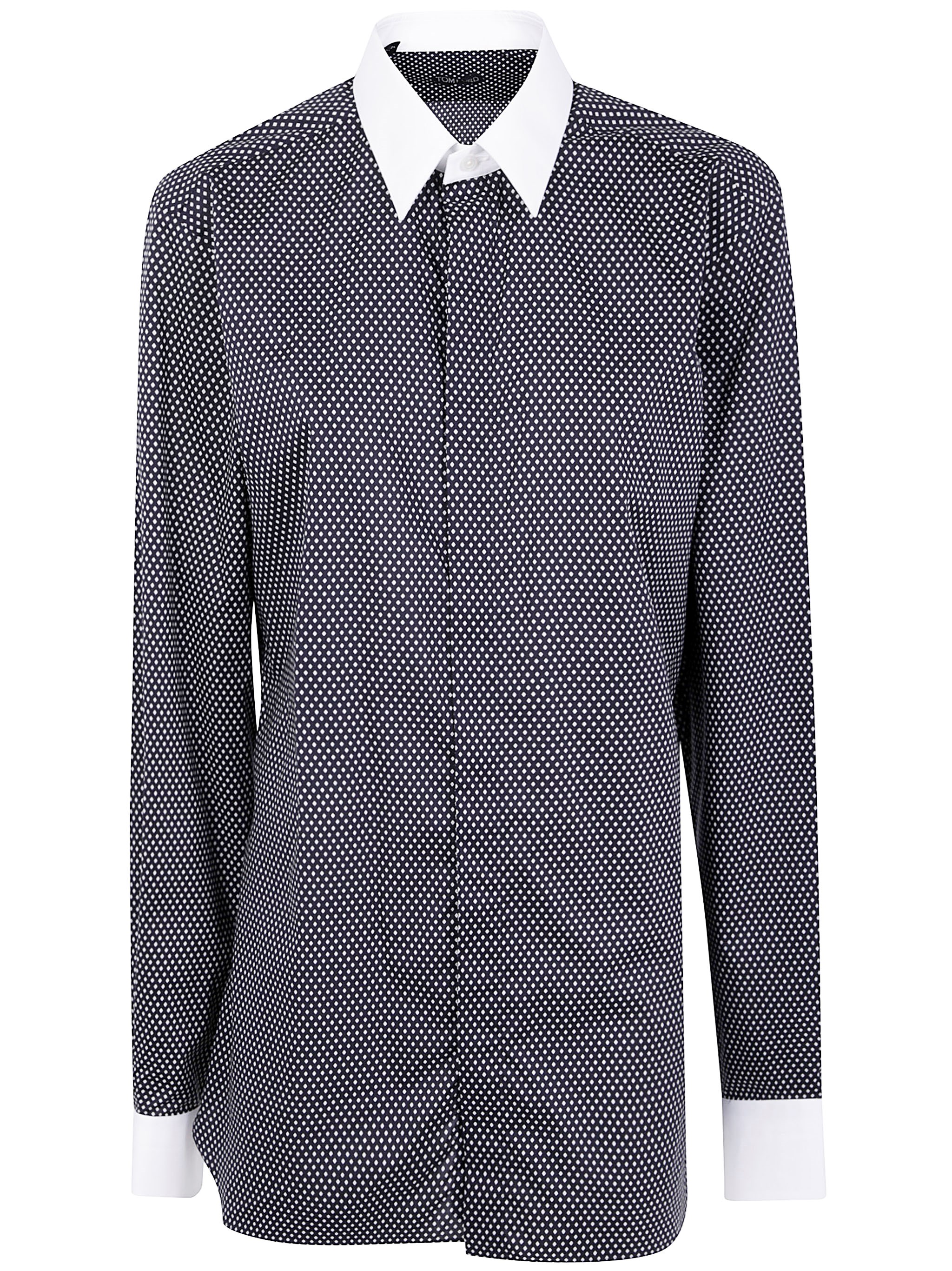 TOM FORD Cotton Printed Diamond Classic Fit Shirt