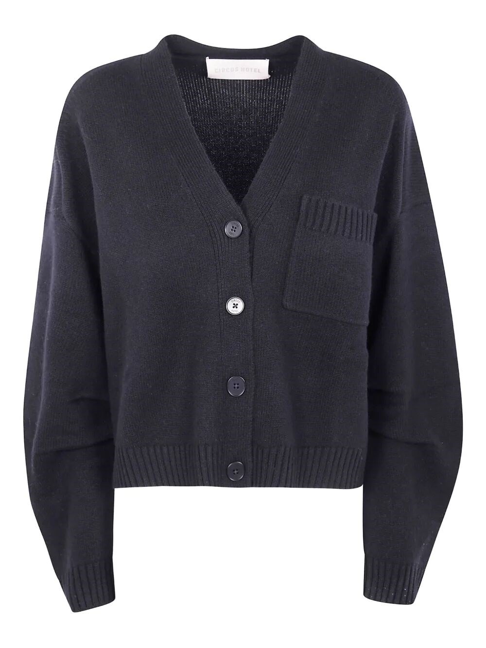 Circus Hotel Cardigan In Blue