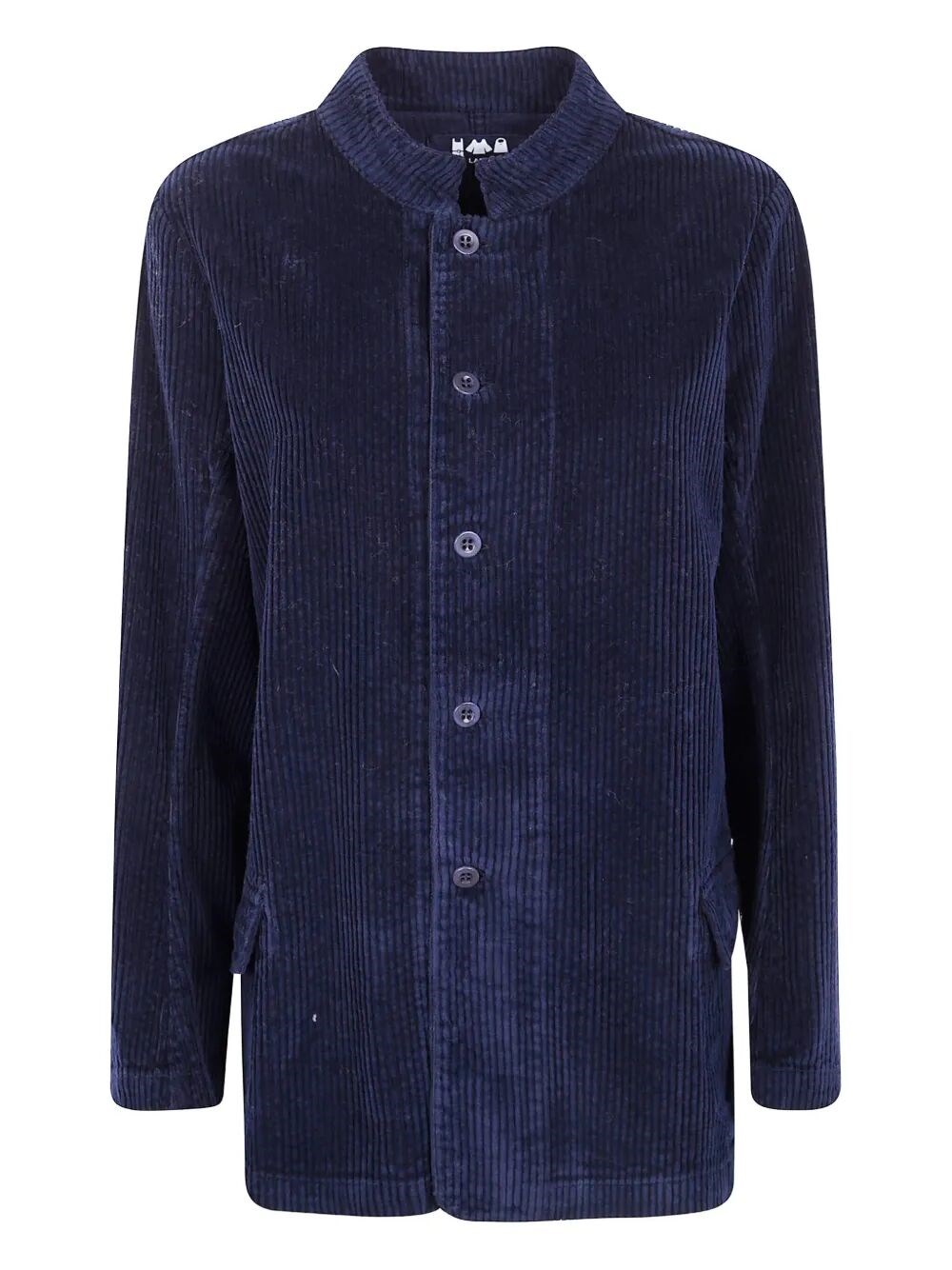 Labo.art Labo. Art Velvet "pina" Jacket In Blue