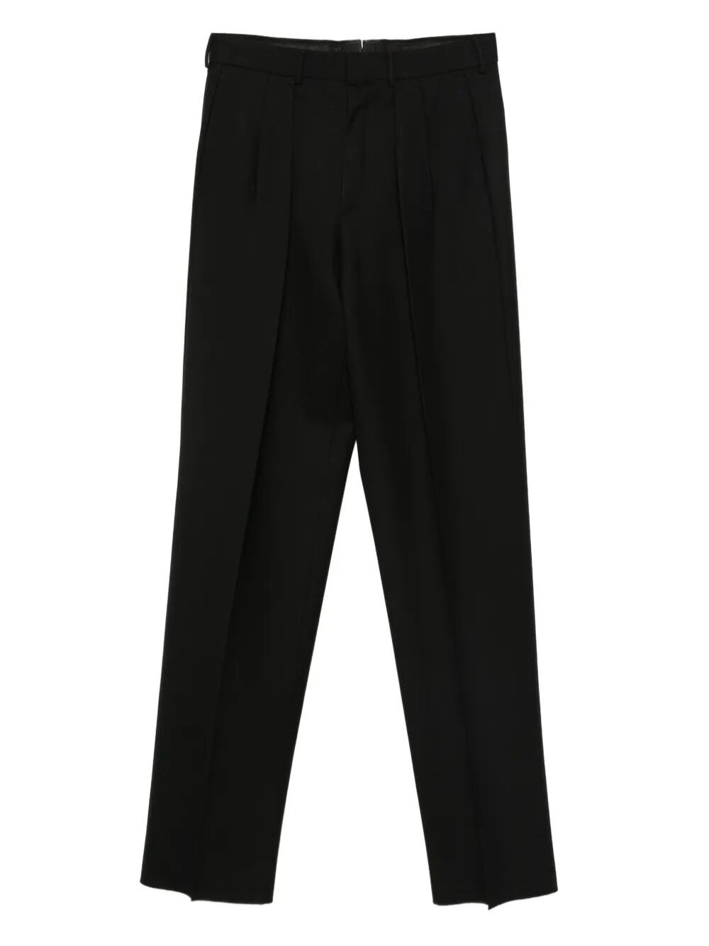TOM FORD High Twist Broken Twill Double Pleat Trousers
