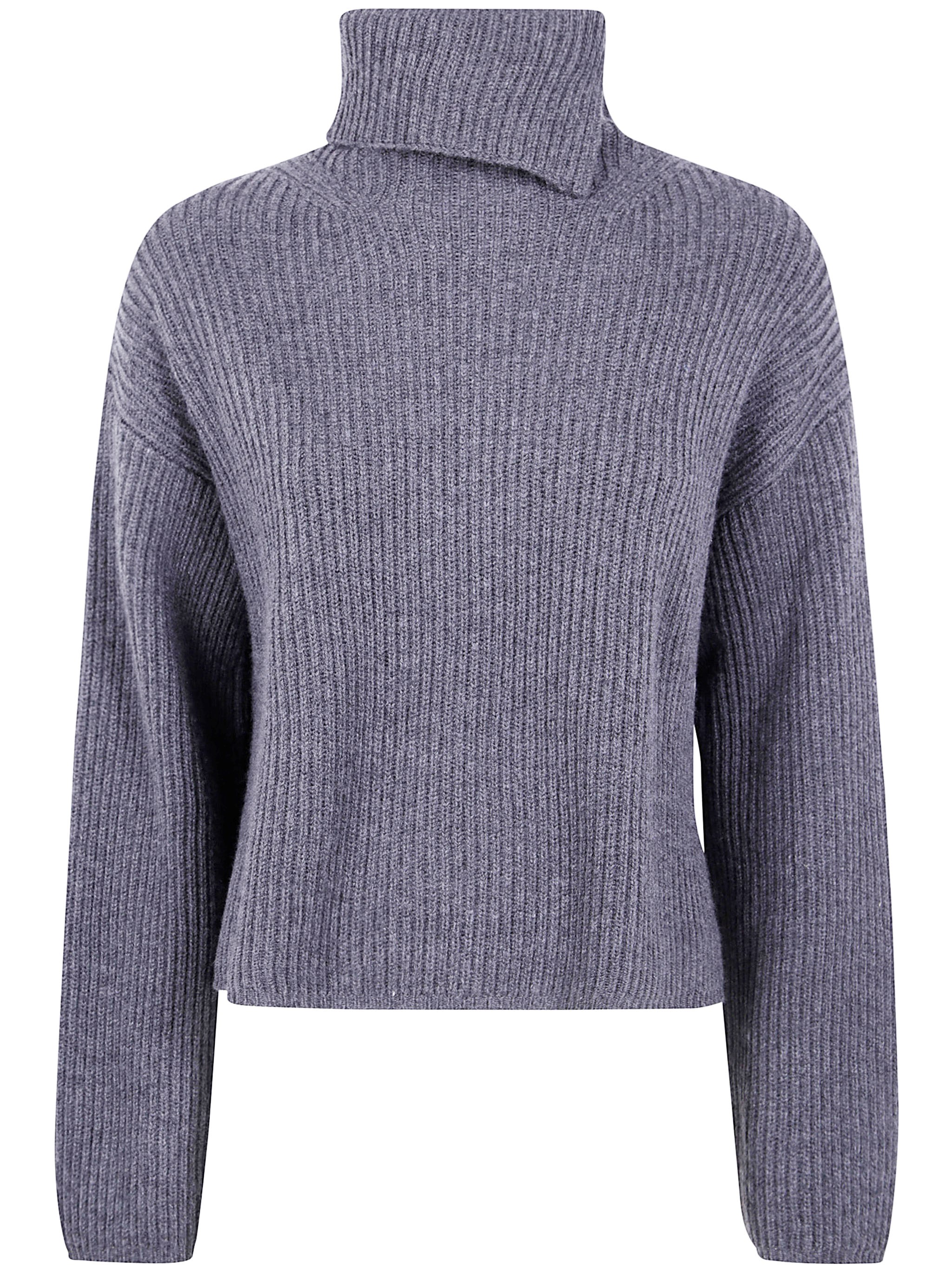 Joseph High Neck Long Sleeves New Cardigan Stitch Rws In Blue