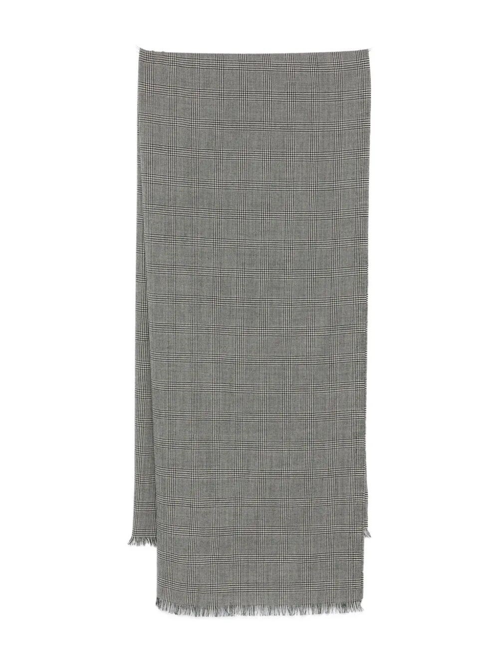 Destin 'vellus' Stole 80x190 Cm In Gray