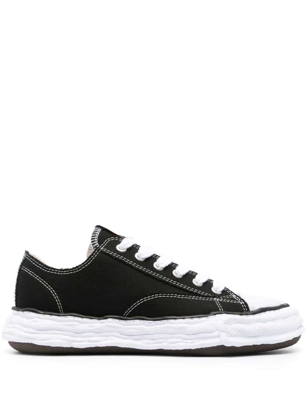 Moncler Genius Peterson 23 Low Top Sneakers In Black