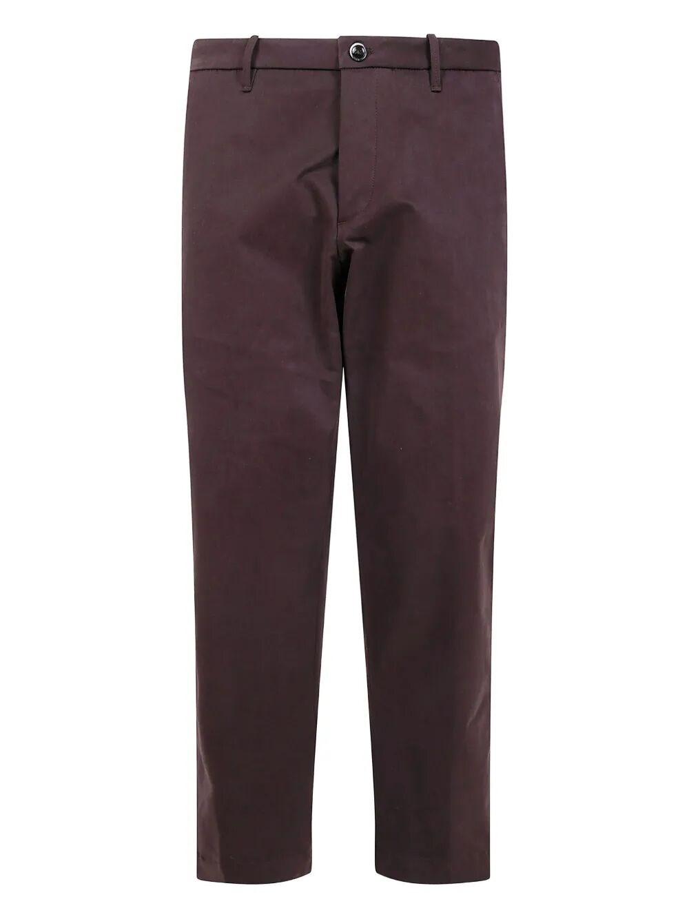 Furla "giove Piatto" Slim Trouser In Orange