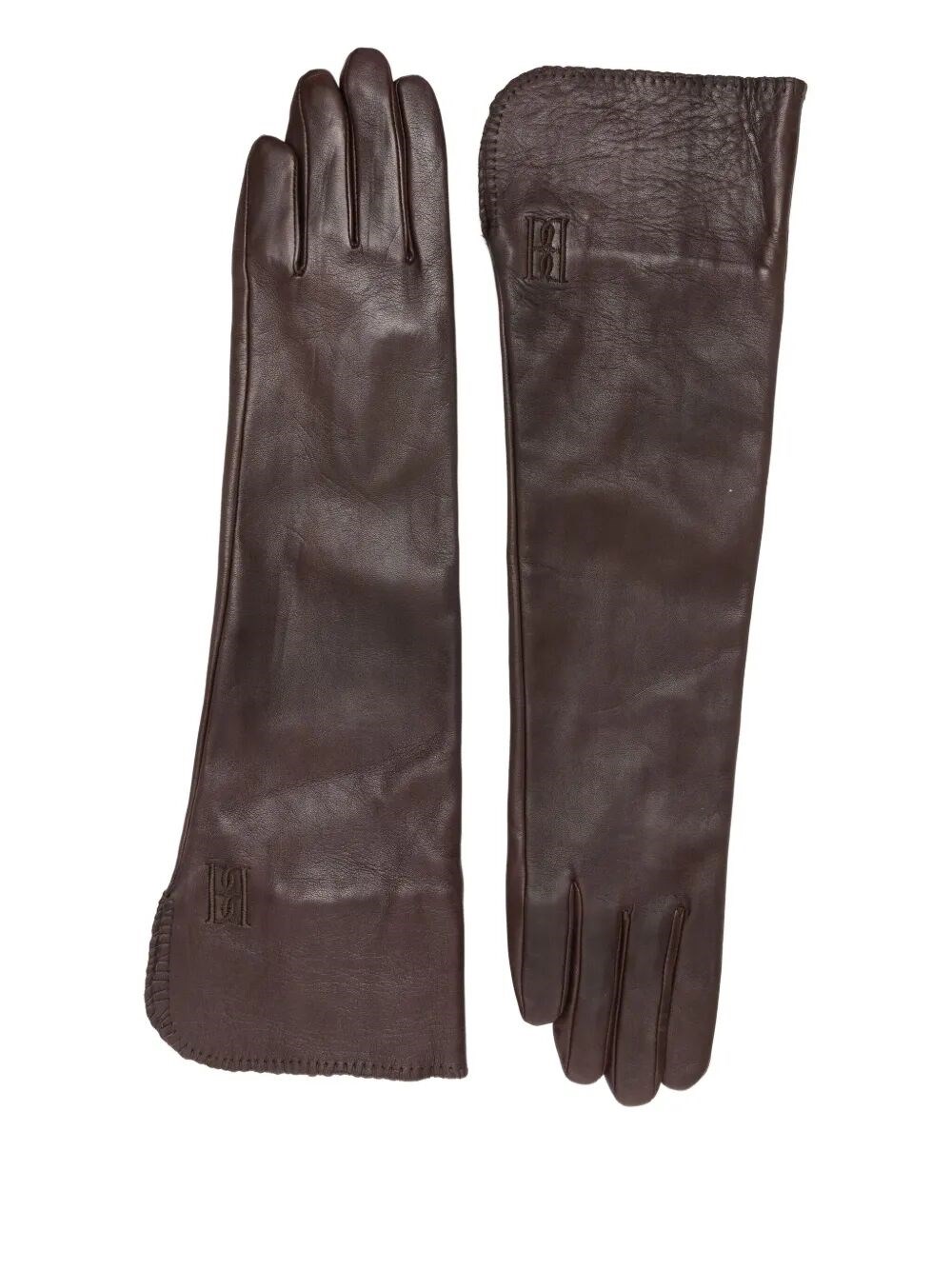 By Malene Birger Gemi Gloves In Brown
