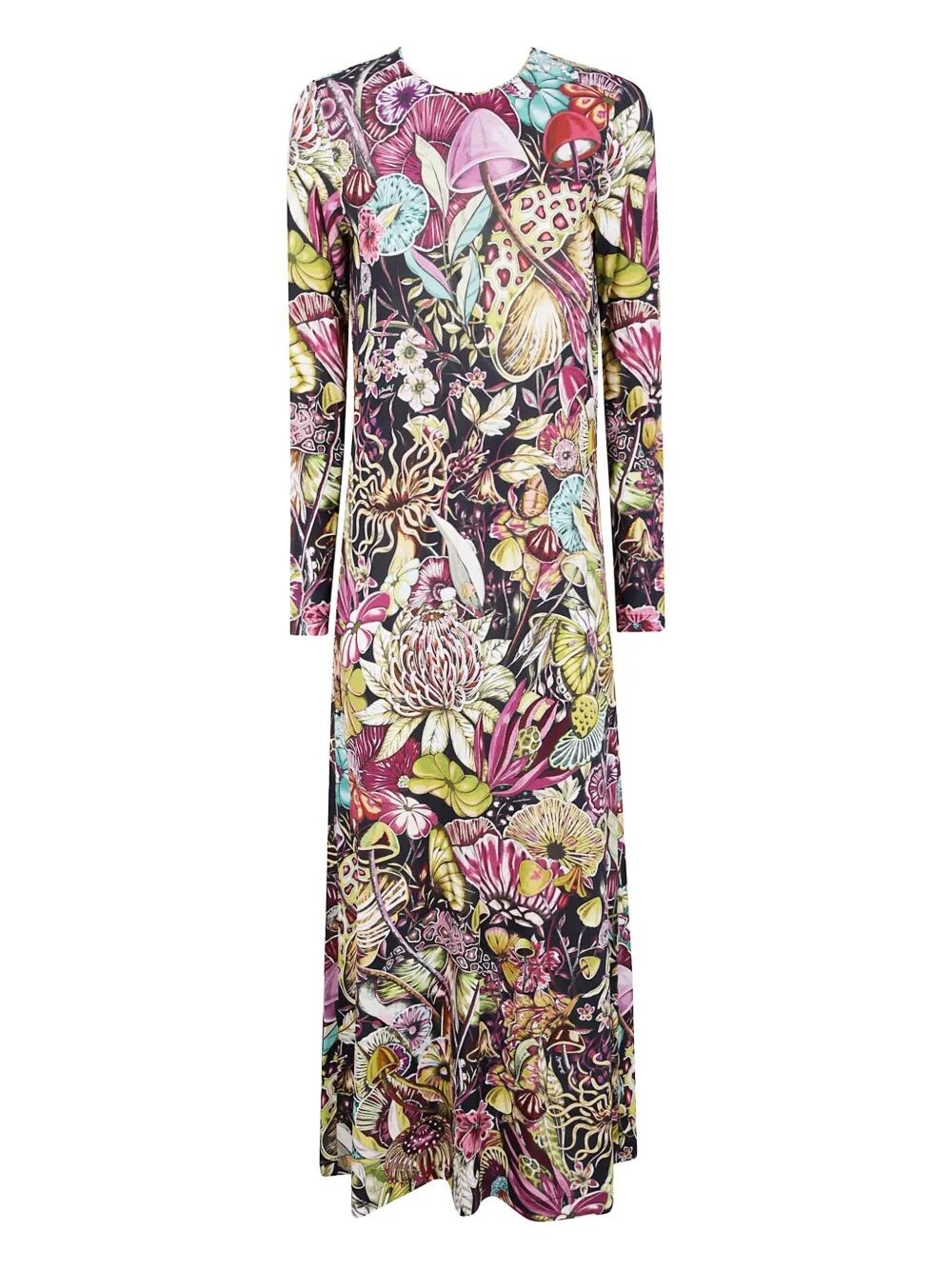 Tom Ford Long Sleeve "swing" Dress In Black