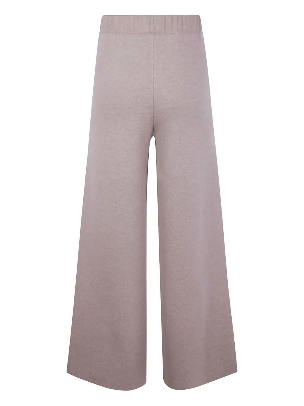 Anneclaire Wool & Cashmere Knit Fabric Pants In Neutral