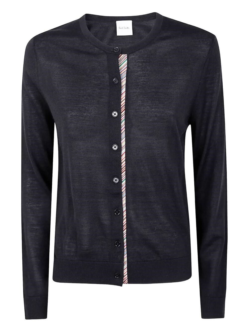 Paul Smith Womens Knitted Cardi Button In Black