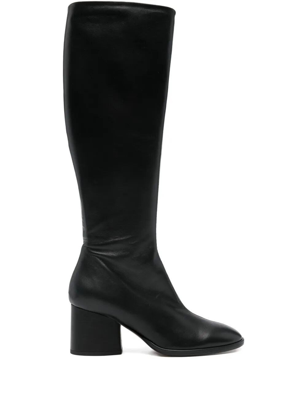 Aeyde "alina" Knee High Boots In Black