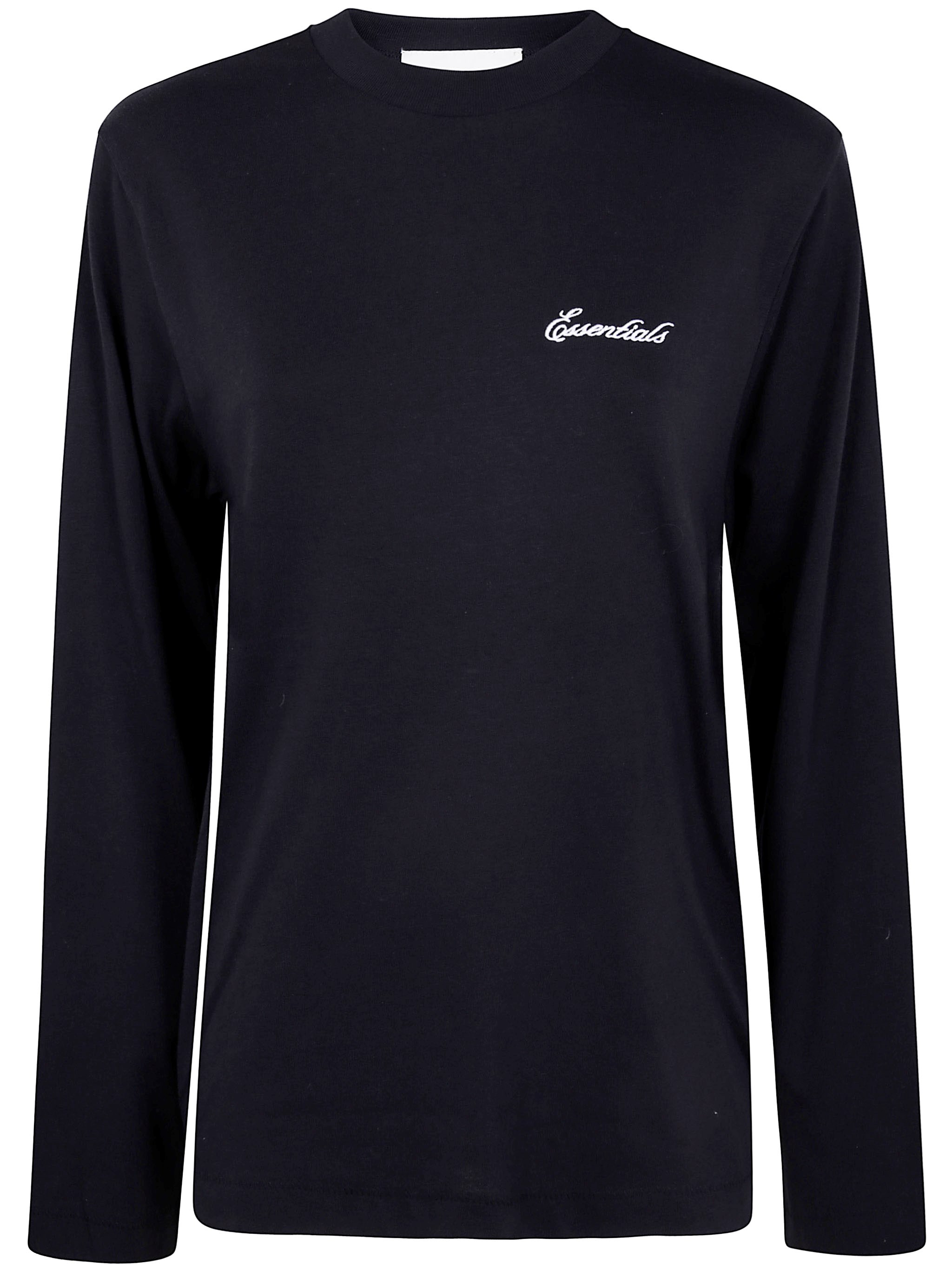 Essentials Women`s Classic Fit Long Sleeve In Black