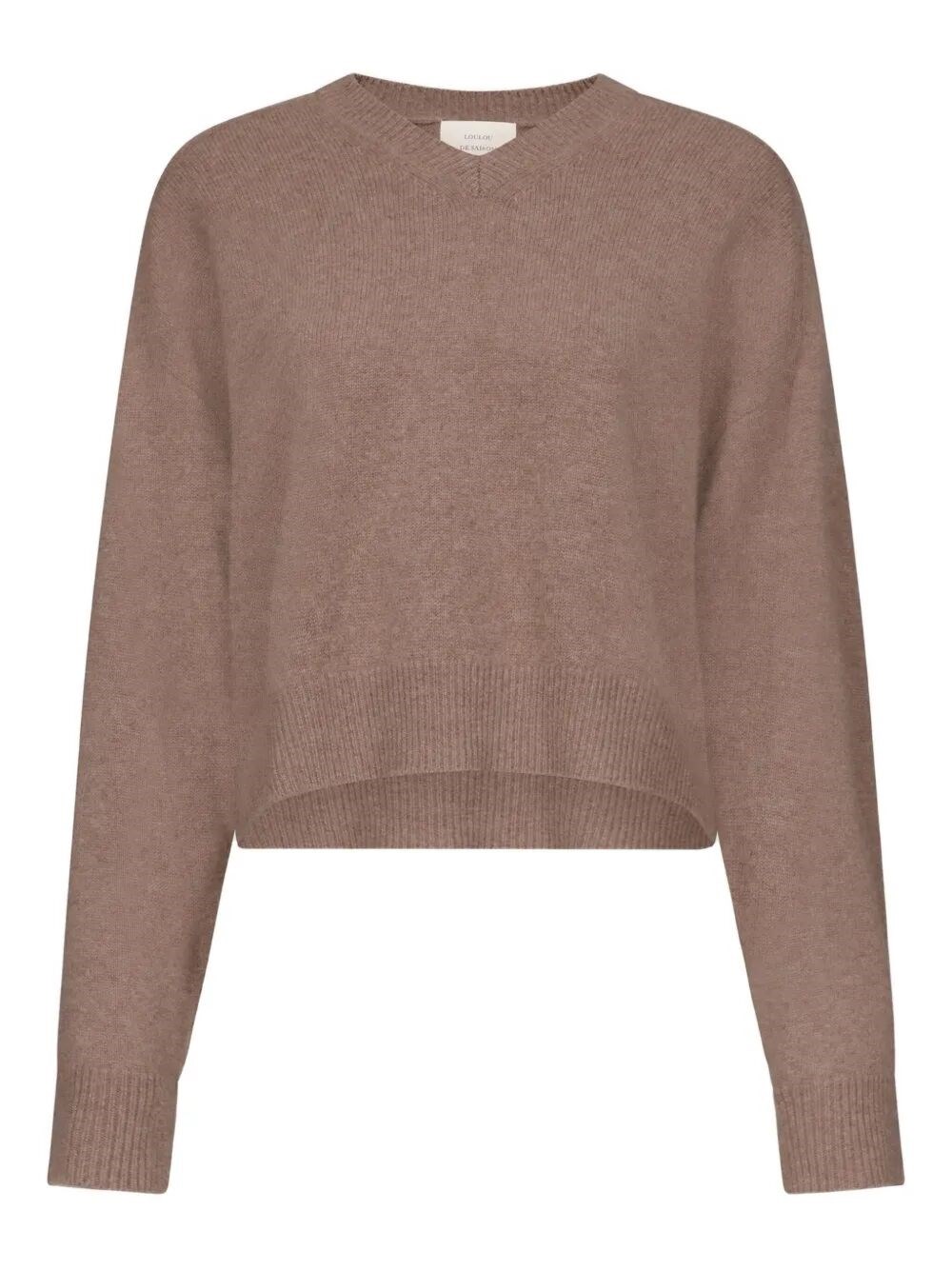 LOU LOU DE SAISON "Anzor" Lds V Neck Boxy Sweater