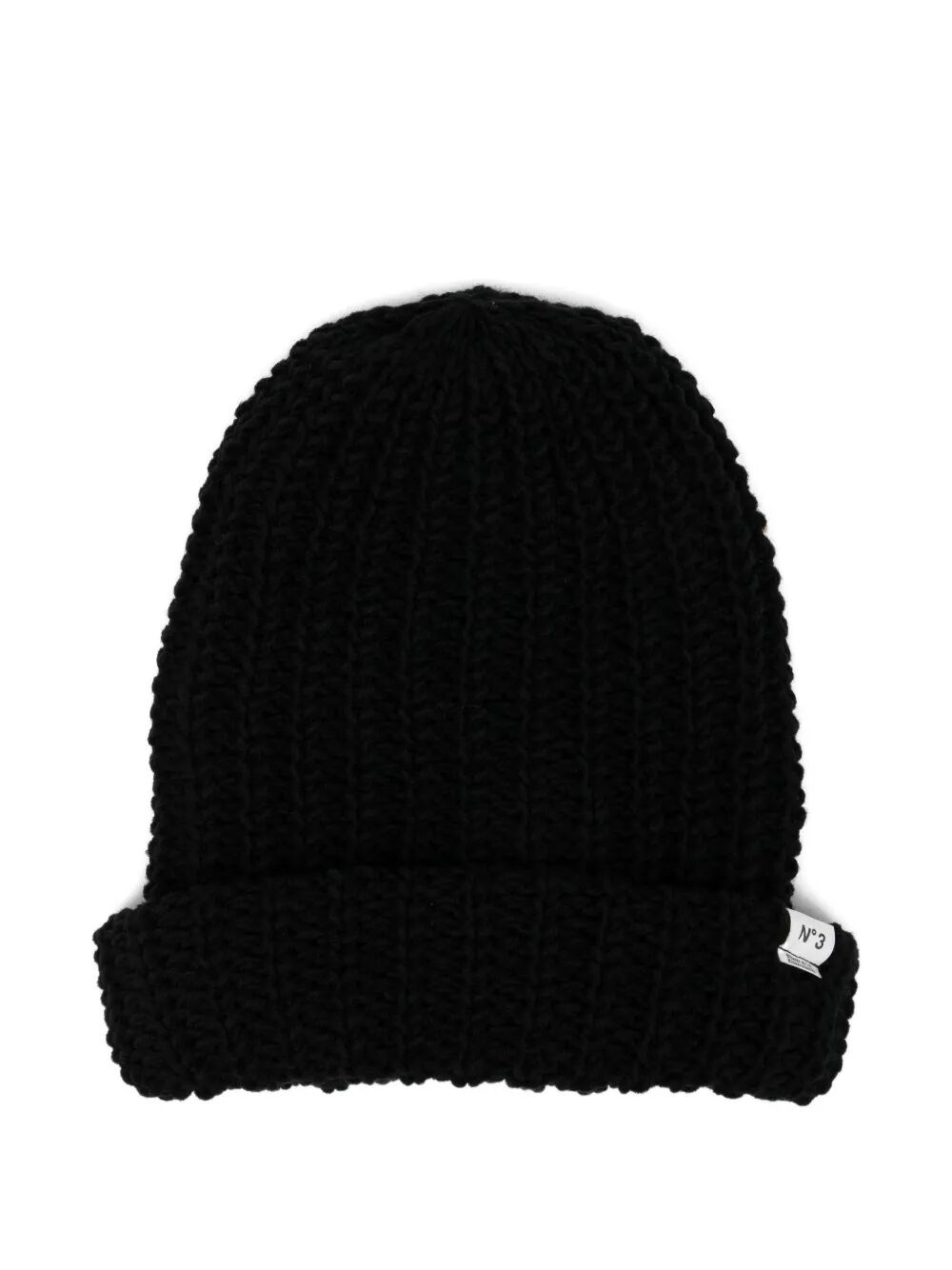 Maison Mihara Bedwin Huge Beanie In Black