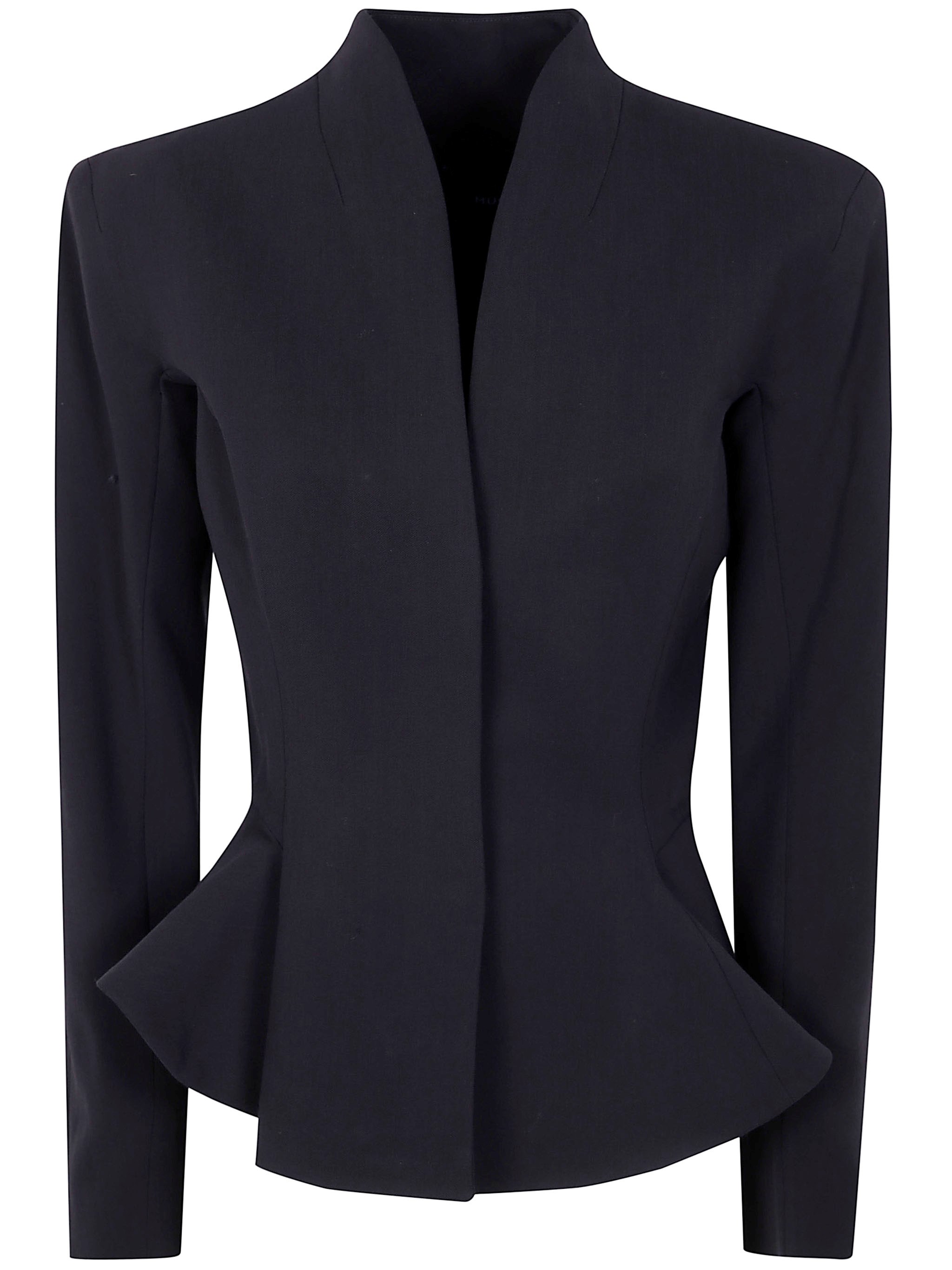 Kara Fitted Jacket In Black