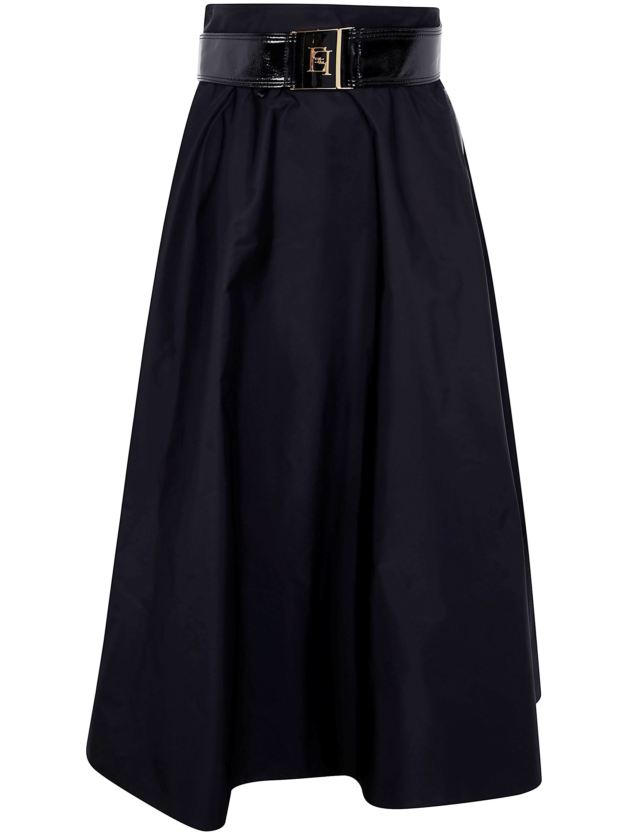 Dr. Martens X Rick Owens Belted Round Midi Skirt