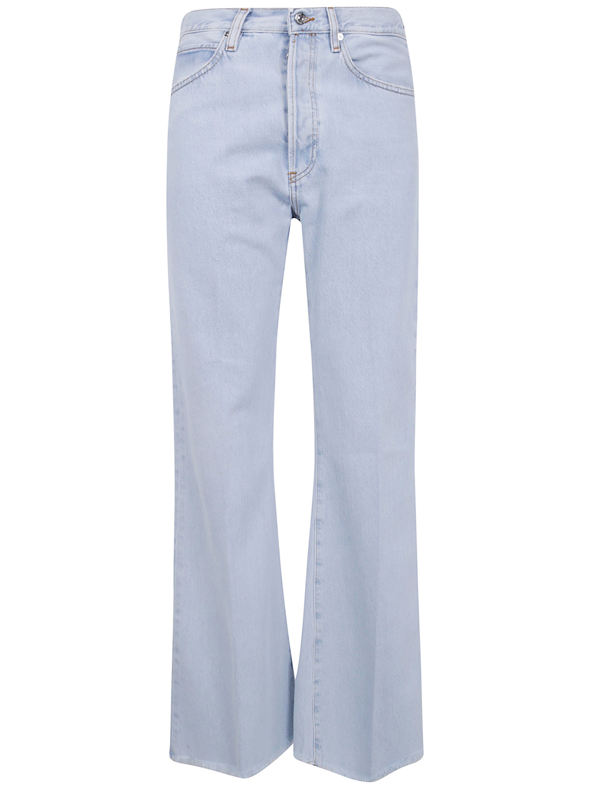FRAME 'The Lax' High Rise Wide Leg Flare Jeans