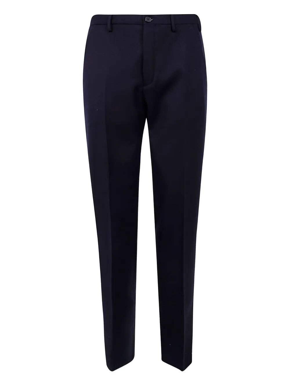 Incotex "chino Straight Fit" Trousers In Blue