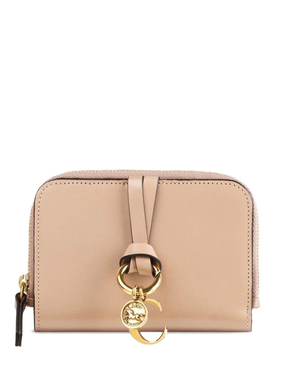 Chloé Small Wallet Featuring Alphabet Design In Neutral