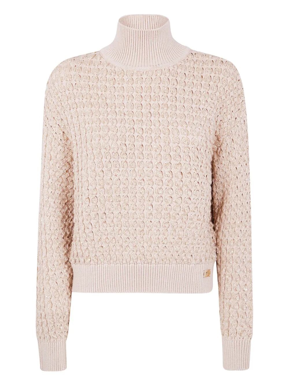 Tricker's Oversize Turtleneck Sweater In Neutral