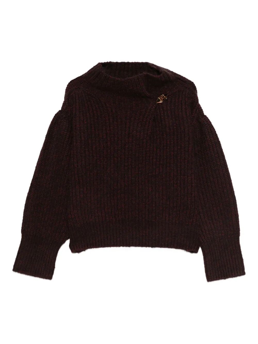 DRIES VAN NOTEN "Teubina Emb 2725" Ribbed Sweater　DRIES VAN NOTEN(ドリスヴァンノッテン) 「Teubina Emb 2725」 リブセーター DRIES