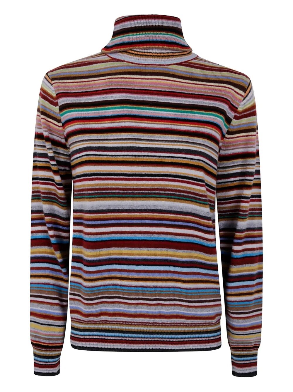 Semicouture Womens Knitted Sweater Roll Neck