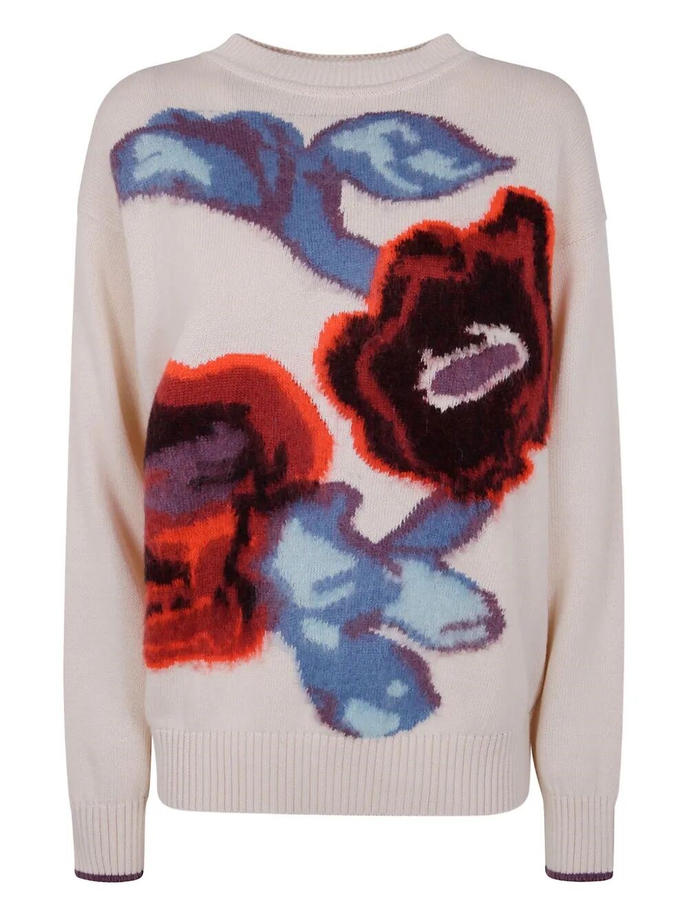 Paul Smith Womens Knitted Sweater Crew Neck In Pink