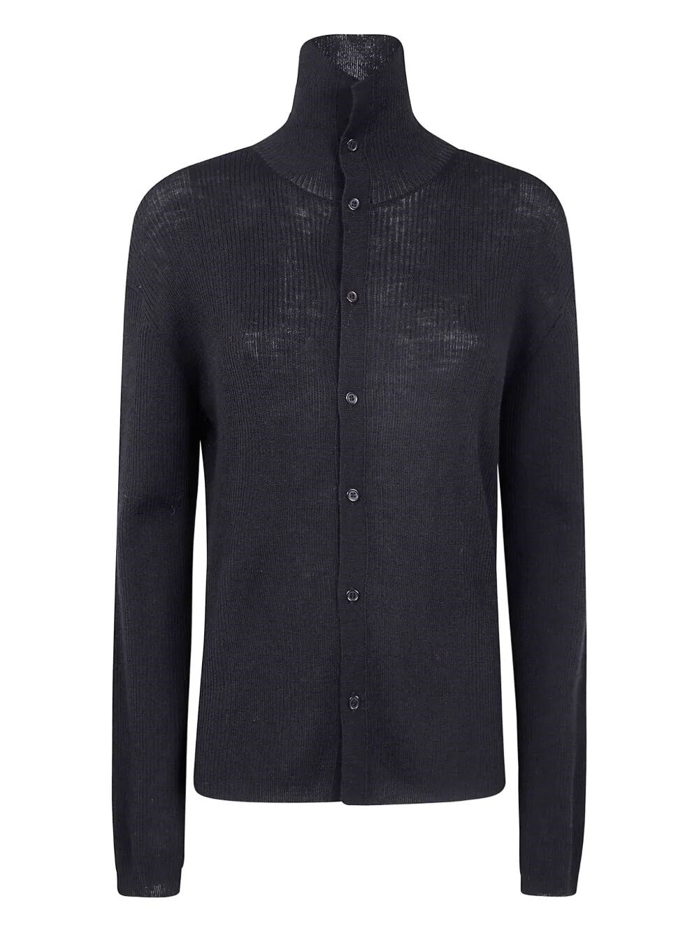 Y's Sweater With Buttons In Black