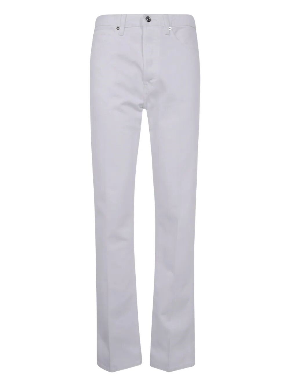 FRAME "The Vertical" High Rise Straight Leg Jeans