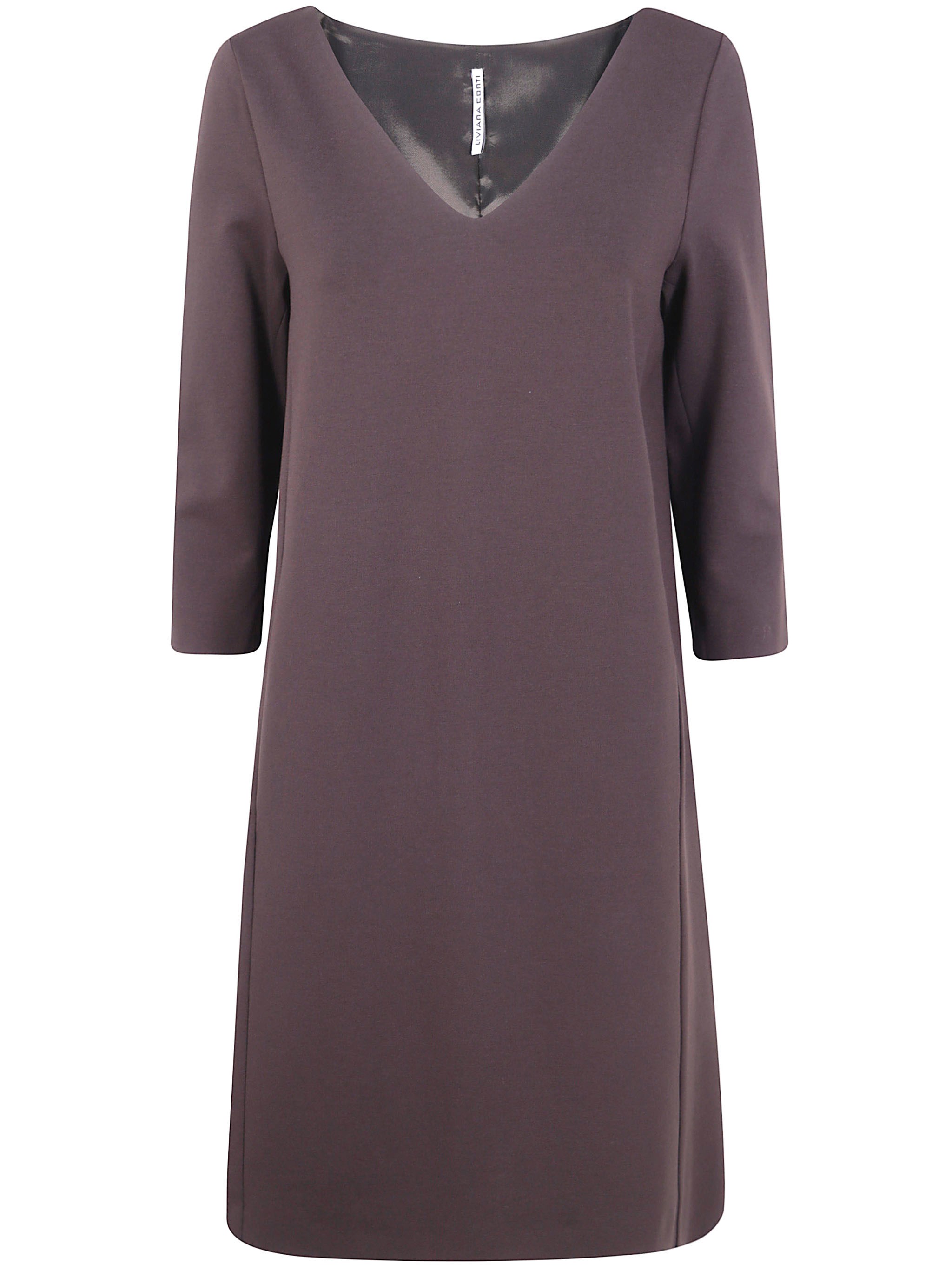 Liviana Conti "cintia" Dress In Purple