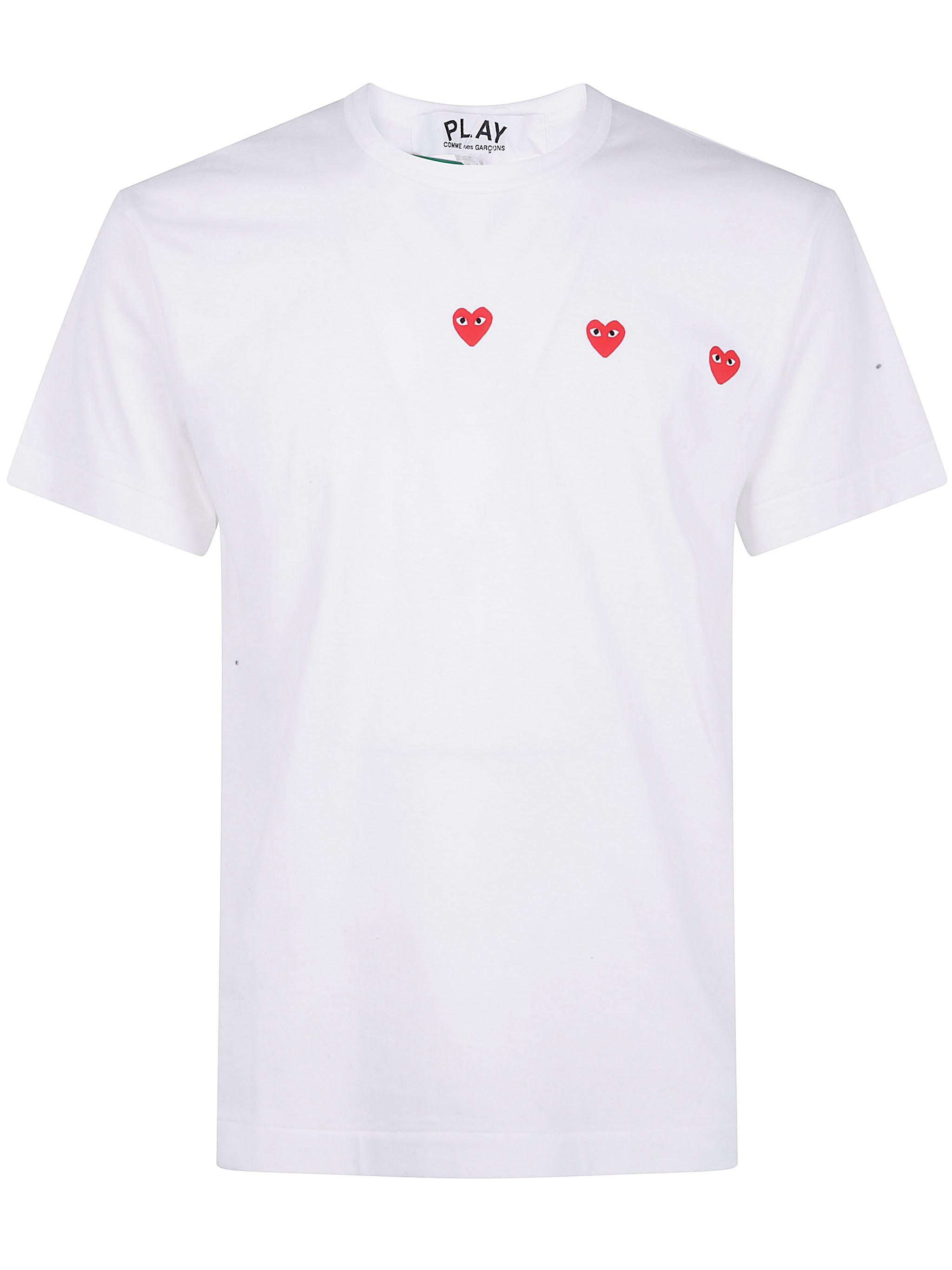 COMME DES GARCONS PLAY 'Logo Print' T-Shirt