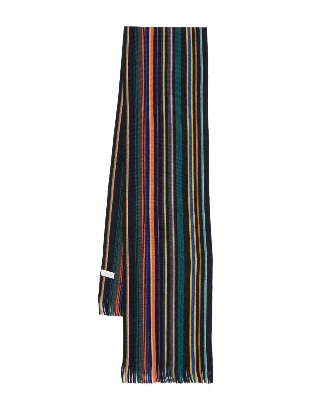 Twinset Men Scarf Ivan Stripe