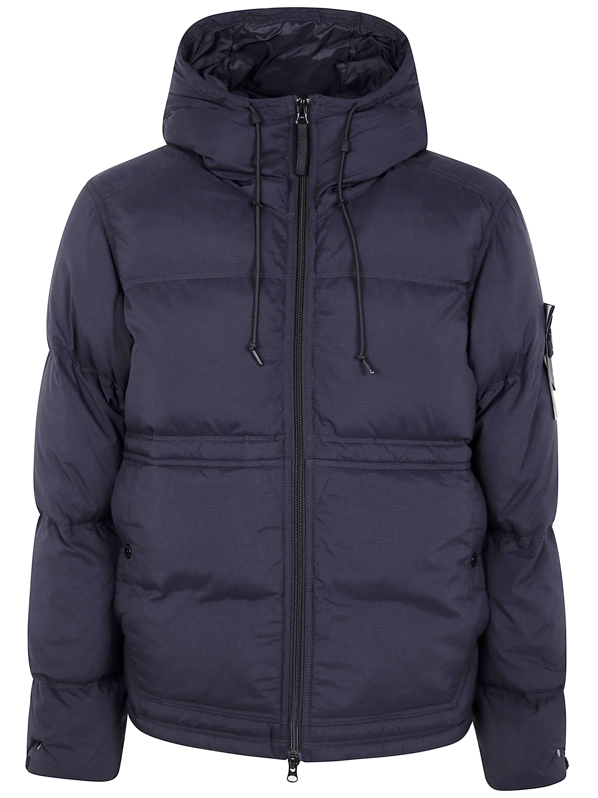 Seventy Short Jacket With Wool Threads And Finishes On Shoulders In Asphalt