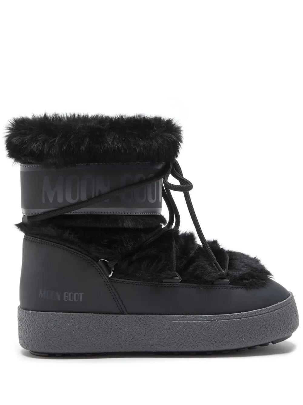Emporio Armani "ltrack" Faux Fur Wp Boot