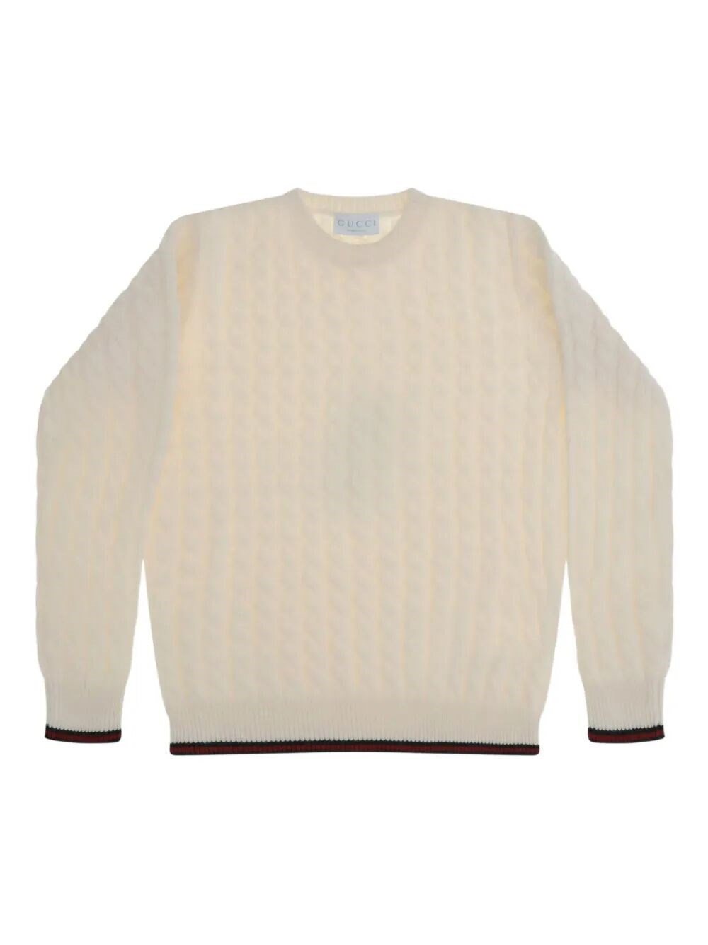 GUCCI KIDS Junior Long Sleeves Crewneck Wool Cable Stretch Wool　GUCCI KIDS ジュニア 長袖 クルーネック ウールケーブル ストレッチウール GUCCI