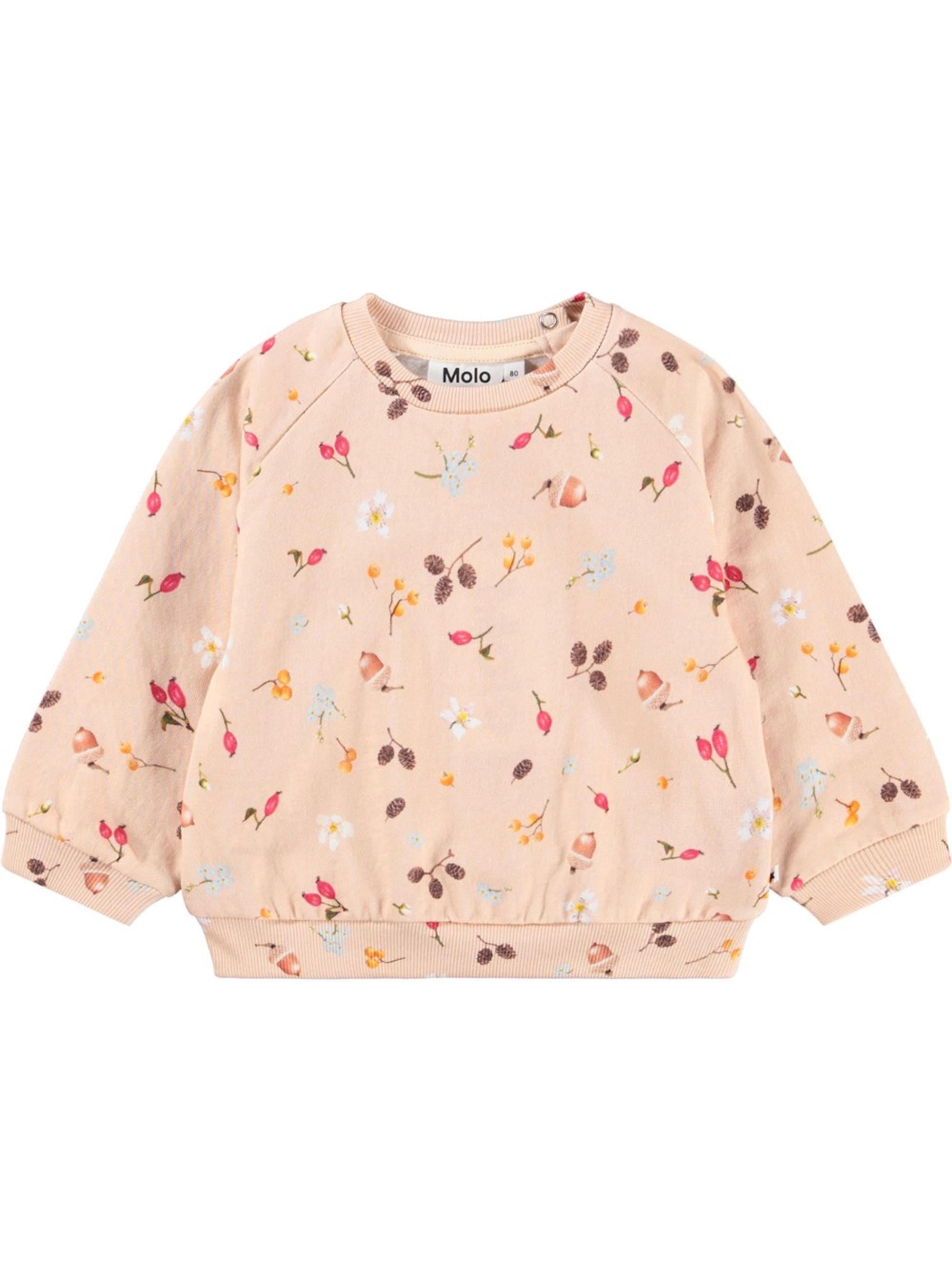 Molo "disc" Sweatshirt In Pink