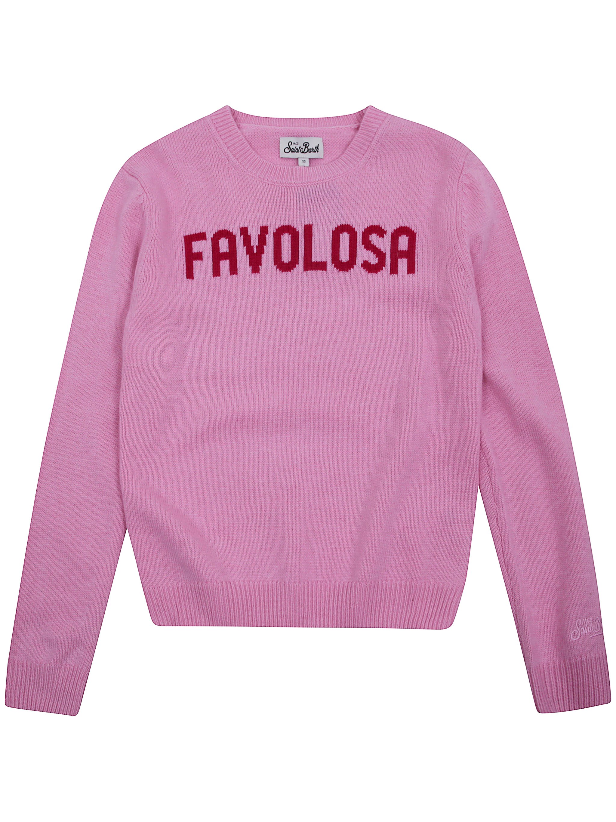 Mc2 Saint Barth "princess" Sweater In Pink