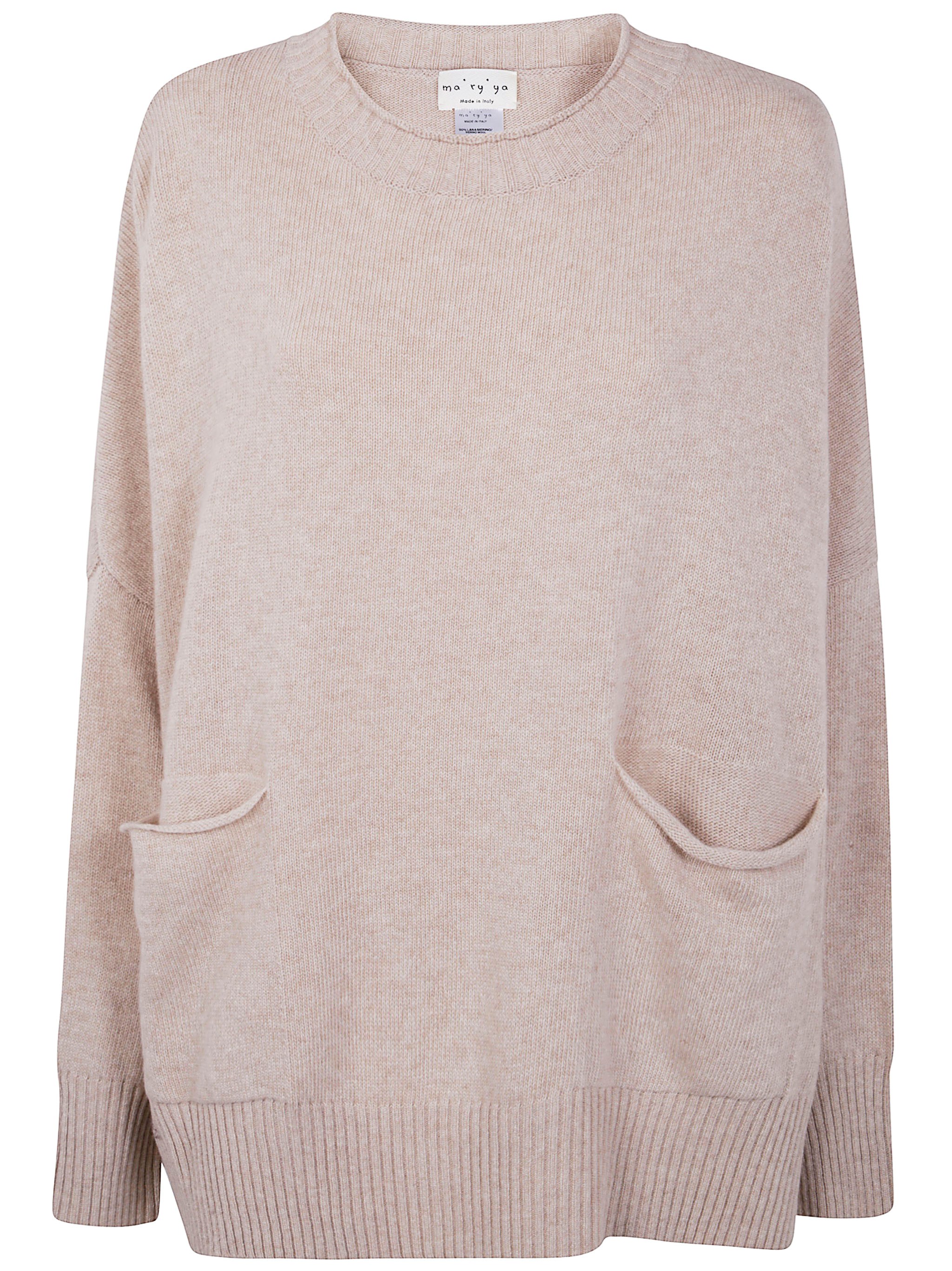 Maryya Poncho Round Neck Mix Cash