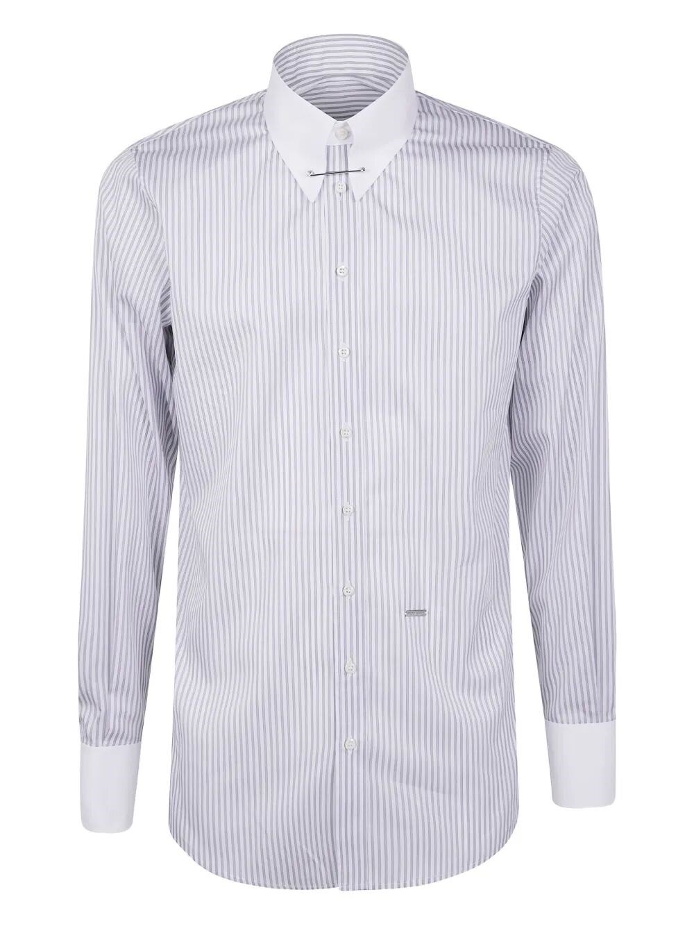 Rick Owens Business Man Pin Collar Shirt